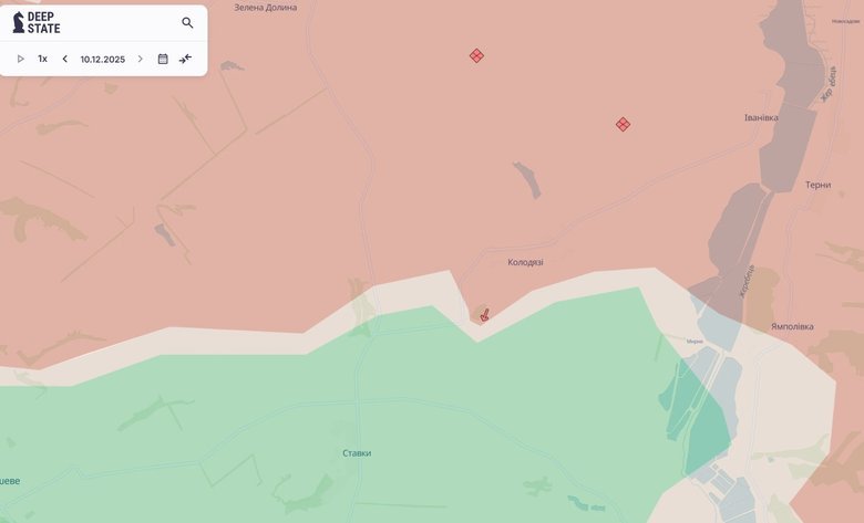 Ворог просунувсяна Донеччині