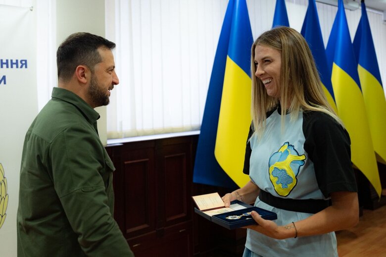 Зеленский встретился с украинскими спортсменами – победителями ІІІ Европейских игр 02