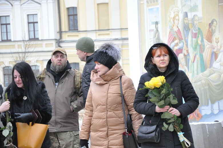 Із воїном Азову Ігорем Линдюком попрощалися у Києві 09 Із воїном Азову Ігорем Линдюком попрощалися у Києві 09
