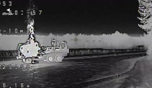 Дронарі Чернігівського прикордонного загону знищили РЕБ, кулемет та гармату "МСТА-Б" окупантів. ВIДЕО