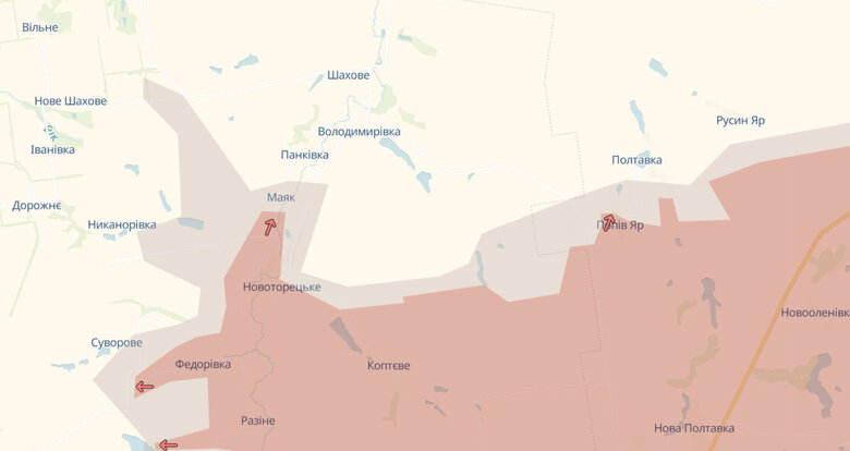 Russian advance and occupation What is known as of 22 July