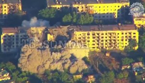 Пилоты Су-27 двумя авиабомбами уничтожили пункт управления БПЛА рашистов на востоке