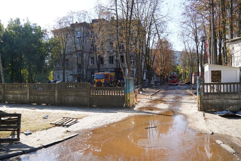 лікарня у Сумах після удару Шахеда