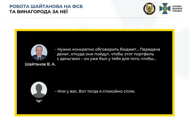 Контррозвідка затримала за підозрою в державній зраді і здійсненні терактів генерал-майора СБУ Шайтанова, який працював на ФСБ РФ 17