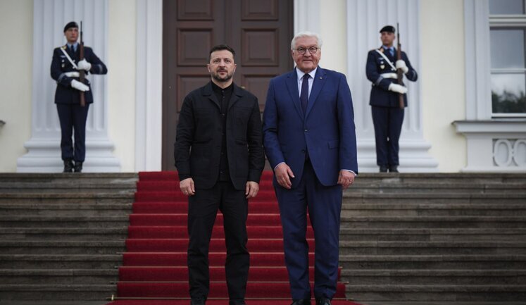Zelenskyy meets with German President Steinmeier to discuss further cooperation