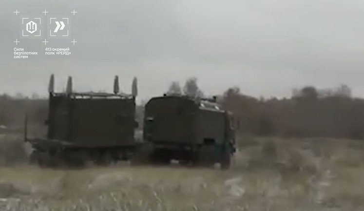 Оператори дронів СБС "Рейд" уразили ворожий комплекс РЕБ "Житель" на Запорізькому напрямку. ВIДЕО