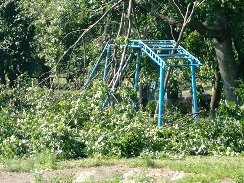 Consequences of Russian shelling in Bilopillya of Sumy region 06