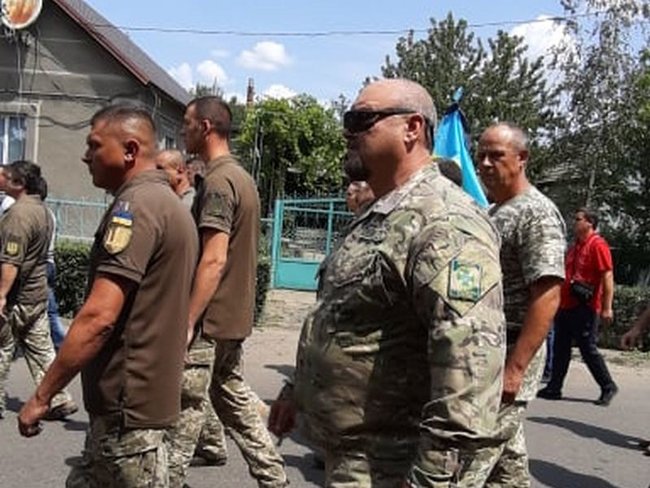 На Одещині в останню путь провели воїна 79-ї ОДШБр Євгена Чумаченка, який загинув 13 липня в зоні ООС 05