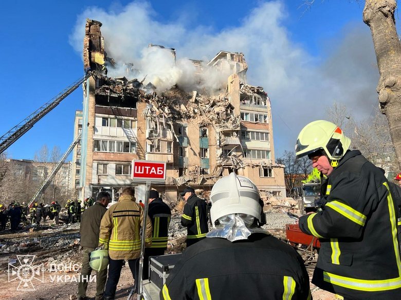 Наслідки удару РФ по Тернополю 19 листопада