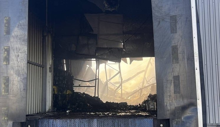 Ruscists attacked Yasno warehouse: Some equipment for solar power plants was stored there