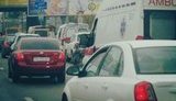 Из-за кортежа Януковича не пускают "скорые" с включенными сиренами. ФОТО