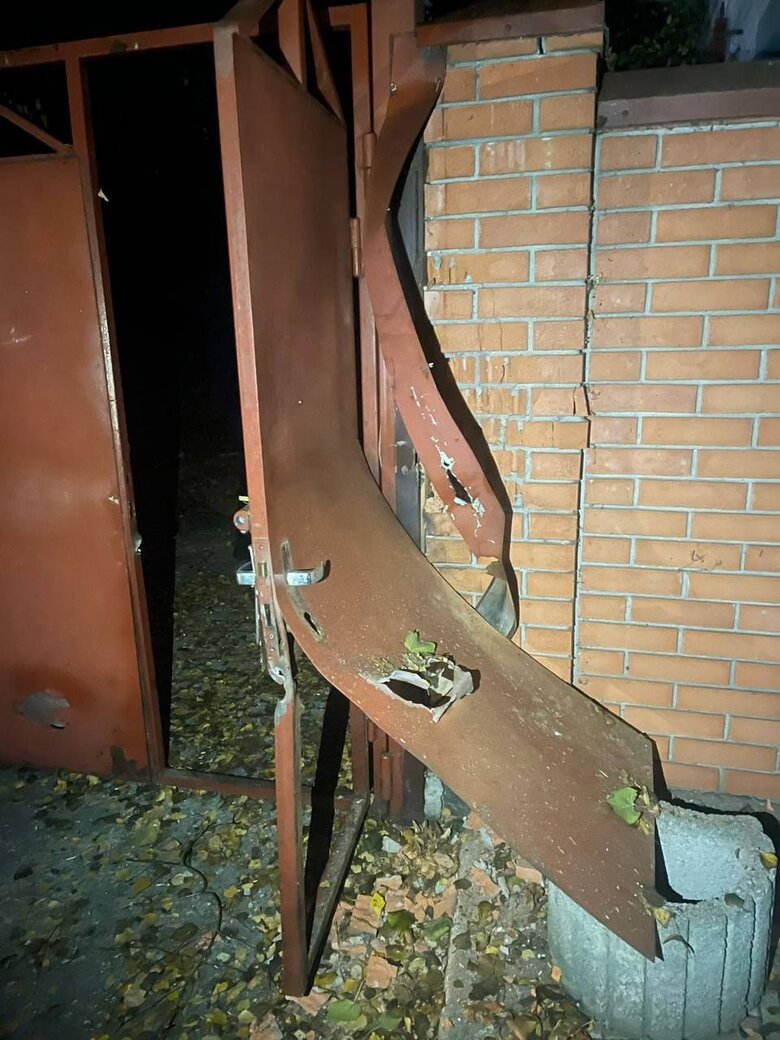 наслідки удару по Дніпропетровщині
