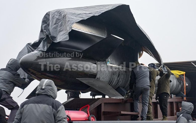 Новые кадры украинской ракеты Фламинго FP-5