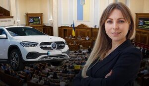 Нардепка Аліна Загоруйко не задекларувала Мерседес 2023 року випуску