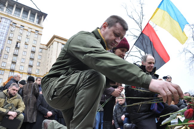 Панахида за Героями Небесної Сотні відбулася в центрі Києва 59