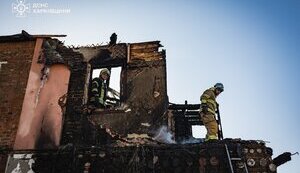 Атака вражеских БпЛА на Харьков