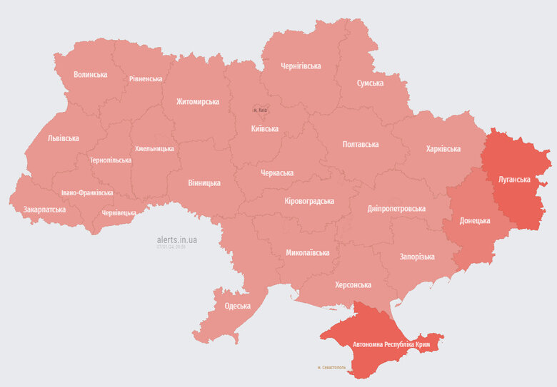 По всей Украине была тревога из-за взлета вражеского МиГ-31К 01
