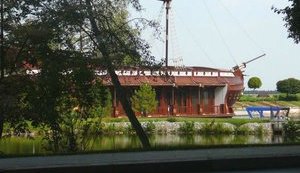 New Images from the Presidential Residence: Golf Course, Water Channels, and the Legendary Galleon. PHOTOS
