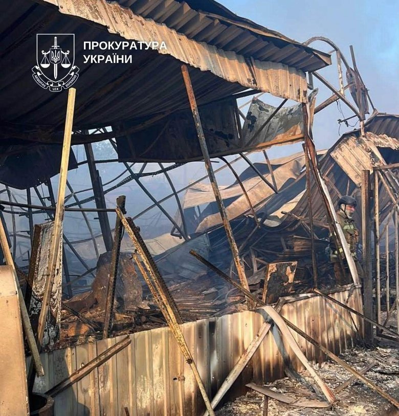 удар по ринку в Києві