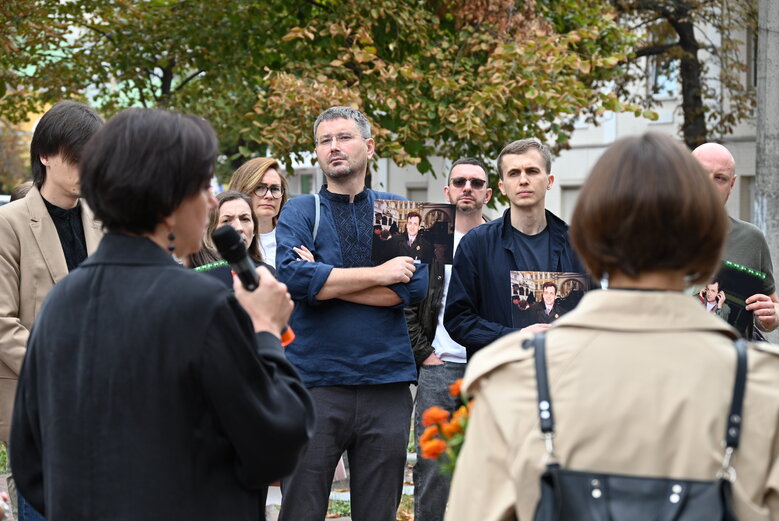 Акція пам’яті Георгія Гонгадзе та всіх убитих українських журналістів відбулася у Києві 24