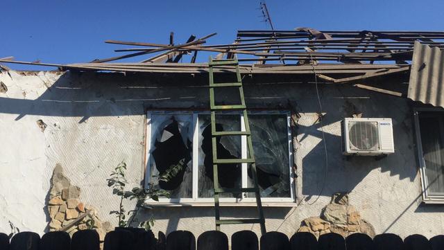 обстрел разруха руины тошковка