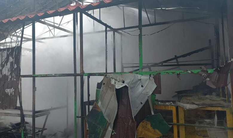 Наслідки обстрілу Нікопольщини