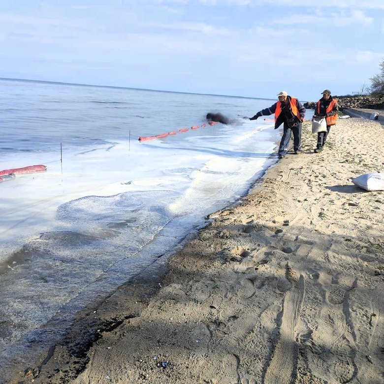 Опія у морі в Чорноморську