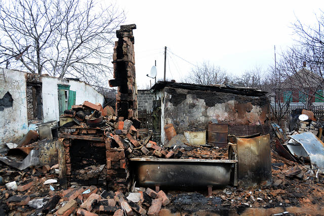 руины дебальцево