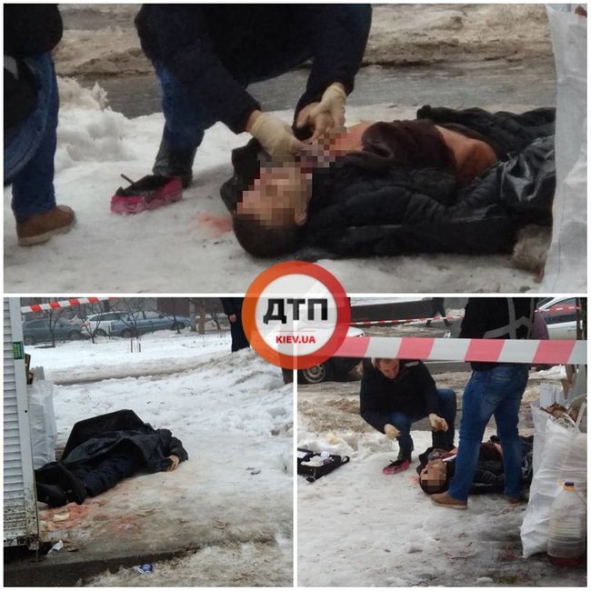 Возле станции метро Лукьяновская в Киеве нашли окровавленный труп мужчины 01