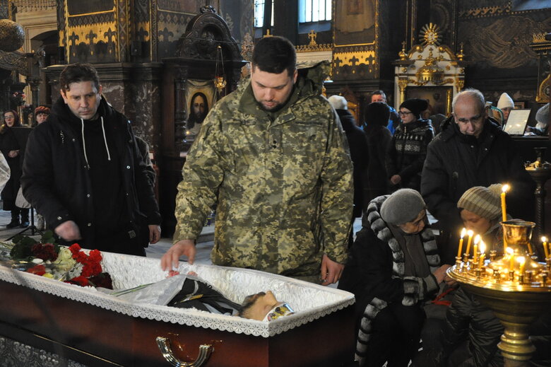 Із колишнім речником Правого сектору Артемом Скоропадським попрощалися у Києві 26