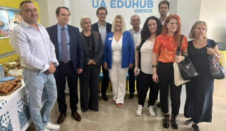 Ukrainian educational hub opened in Greece. PHOTO
