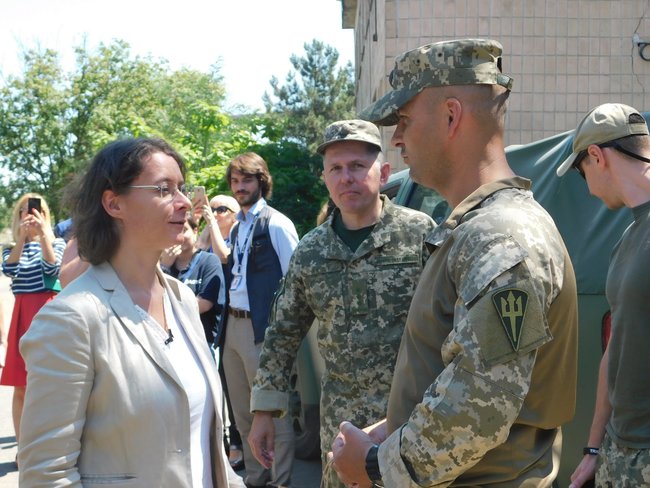 French delegation visits Donbas 02
