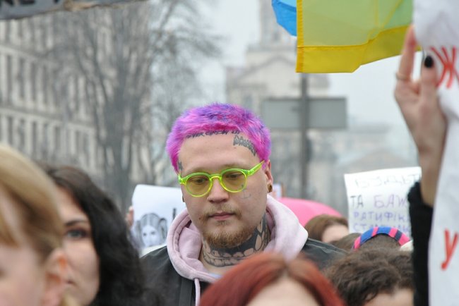 Марш за права женщин прошел в центре Киева 20