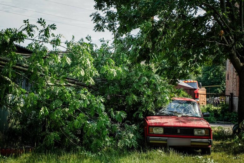 Наслідки обстрілу Полтавщини