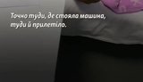 An elderly woman talks about the air strike on Yarova in Donetsk Oblast