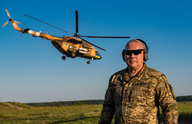 В Украине прошли военные учения авиации ВСУ 01