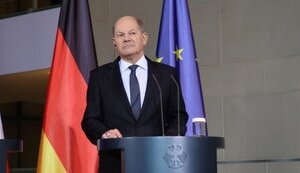 Шольц переконаний, що РФ не досягне свого у війні проти України