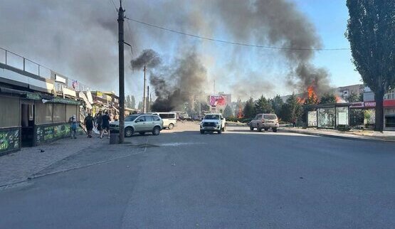 Росіяни вдарили по центру Добропілля на Донеччині 16 липня