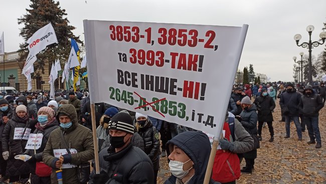 Знищуйте вірус, а не підприємців: під Радою протестують проти карантину і фіскалізації ФОПів 16