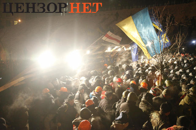 штурм евромайдана