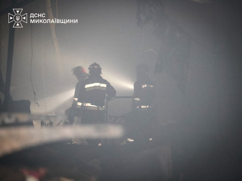 удар по епіцентру в Первомайську
