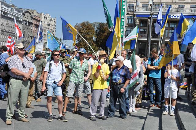Ukrainian soldiers celebrated Day of Ichkeria victory over Russian occupants in Grozny 10
