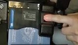 Border guards show biometric border-control procedure in trains. VIDEO