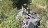 В Черниговской области взрывотехники уничтожили боевую часть сбитого российского беспилотника