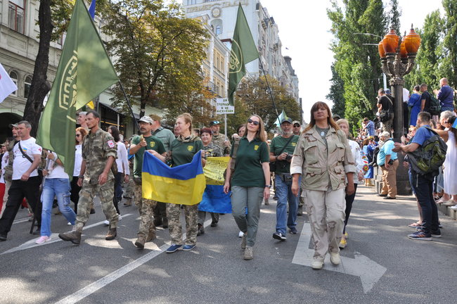 Марш захисників України відбувся в центрі Києва 90