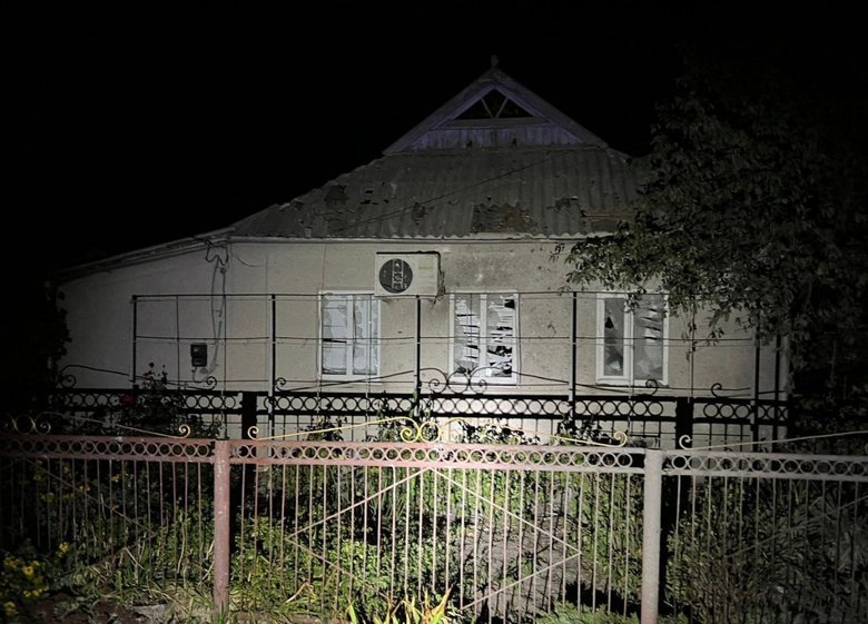 Night drone attack on Dnipropetrovsk region: four UAVs shot down, houses damaged