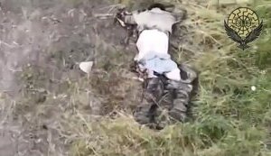 Российские захватчики удирали, пытаясь спастись от дронов-камикадзе. ВИДЕО