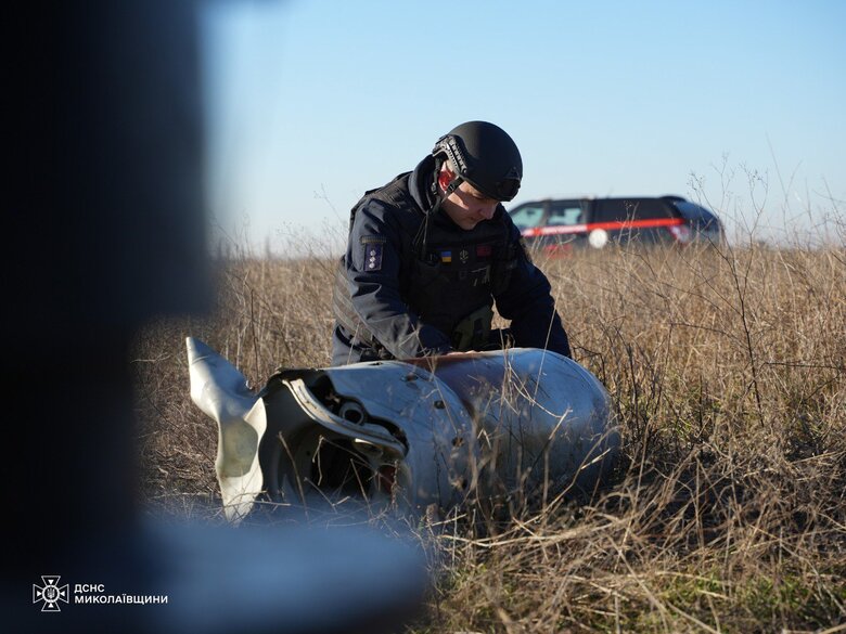 FAB-500 aerial bomb in Mykolaiv region