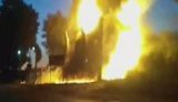 Под Киевом сгорела АЗС: пострадал один человек, - ГСЧС. ВИДЕО
