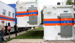 Росія запустила масове виробництво мобільних укриттів від ядерного вибуху